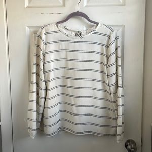 LOFT striped blouse